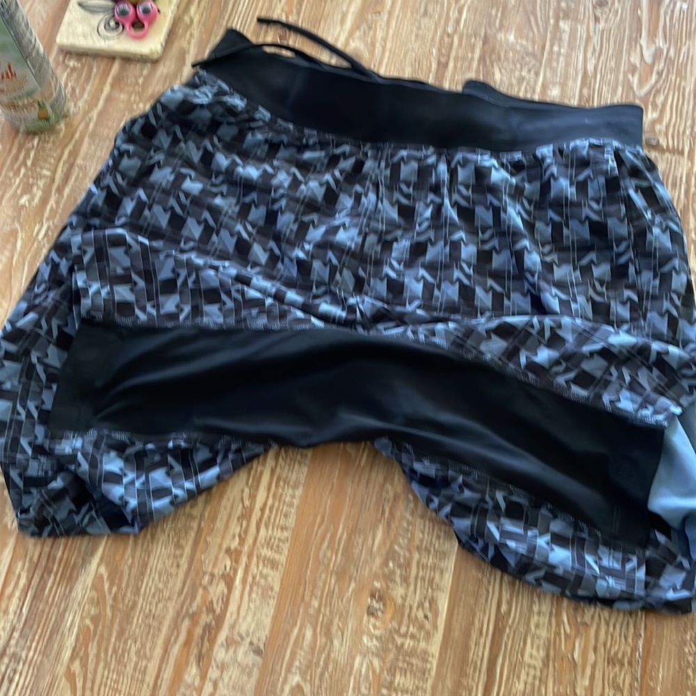 Mens Lululemon shorts with liner.  Barely worn. - Picture 2 of 5
